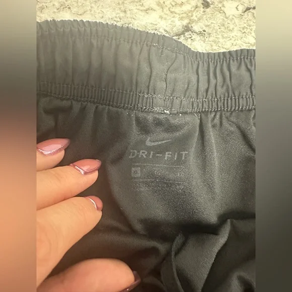 All black Nike shorts - Picture 3 of 4
